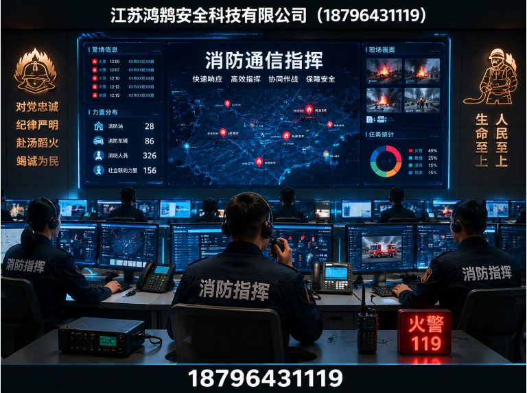 河源智慧消防系统展示图